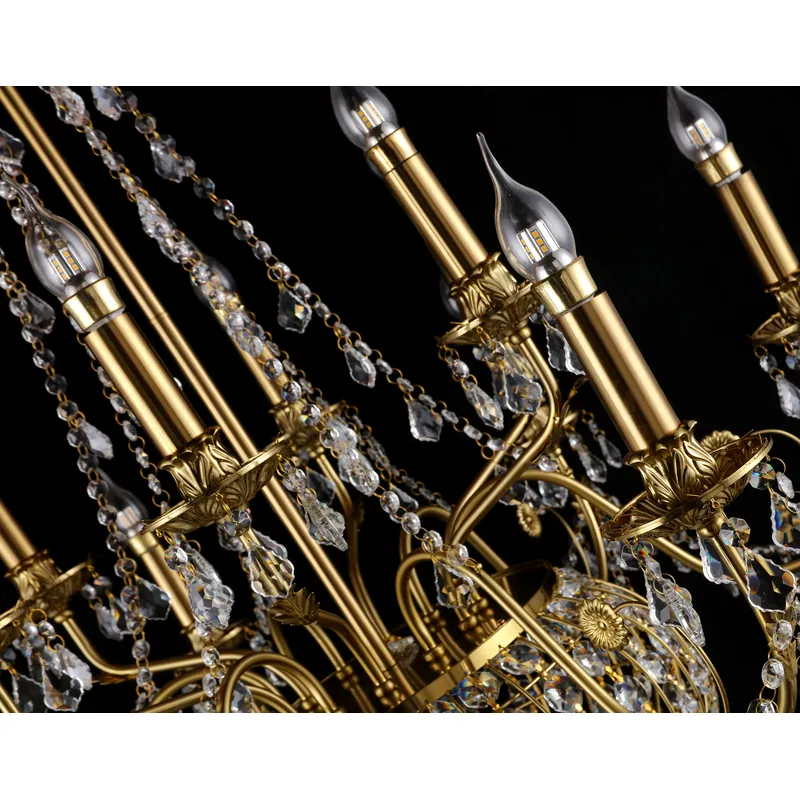 Royal Radiance Crystal Chandelier