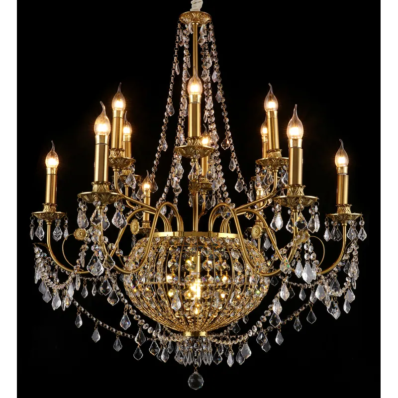 Royal Radiance Crystal Chandelier