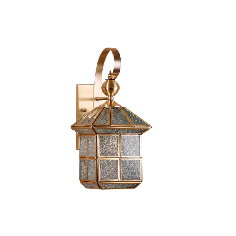 The Golden Lantern Wall Light