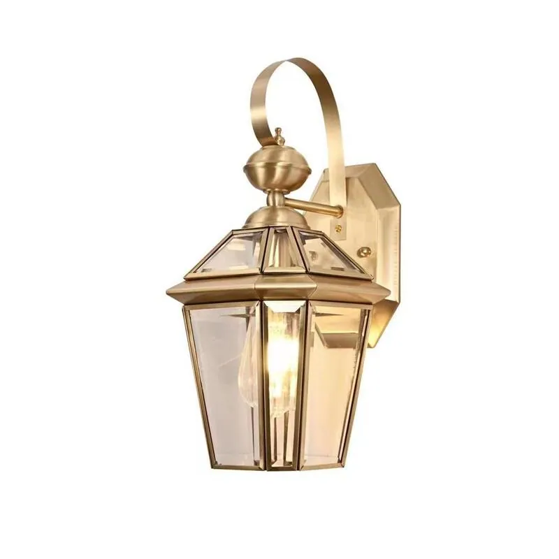 The Golden Lantern Wall Light