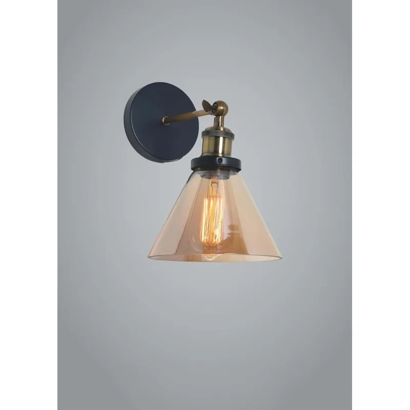 Amber Cascade Wall Light