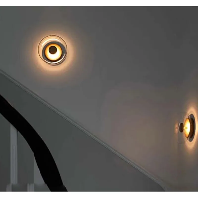 Antique Brass LED Wall Light