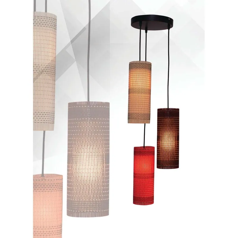 Bamboo Dreams Cluster Pendant Light