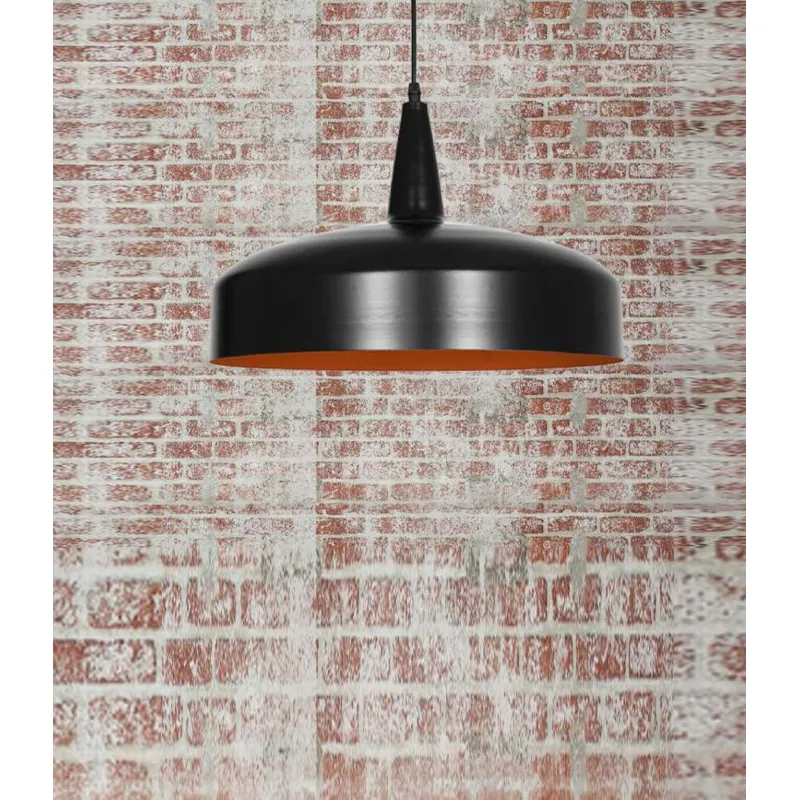 Black Fusion Pendant Light