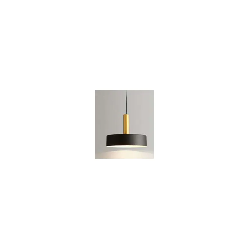 Brass Halo Pendant Light