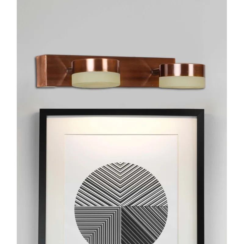 Brushed Elegance LED Wall Light