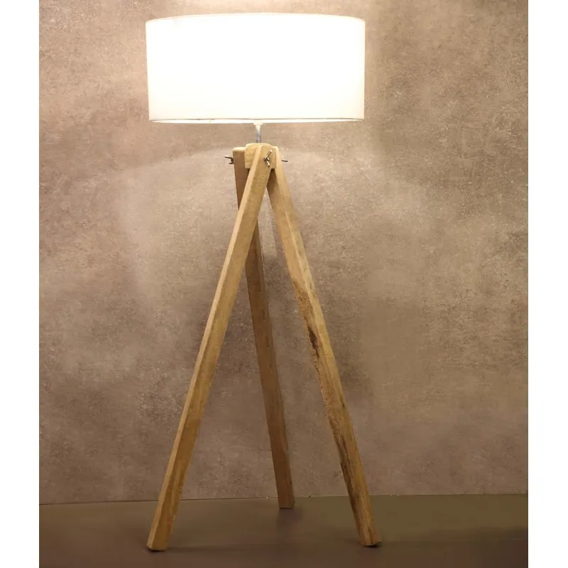 Cabin Retreat Tripod Floor Lamp
