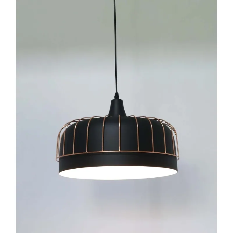 Copper Embrace Glow Pendant Light