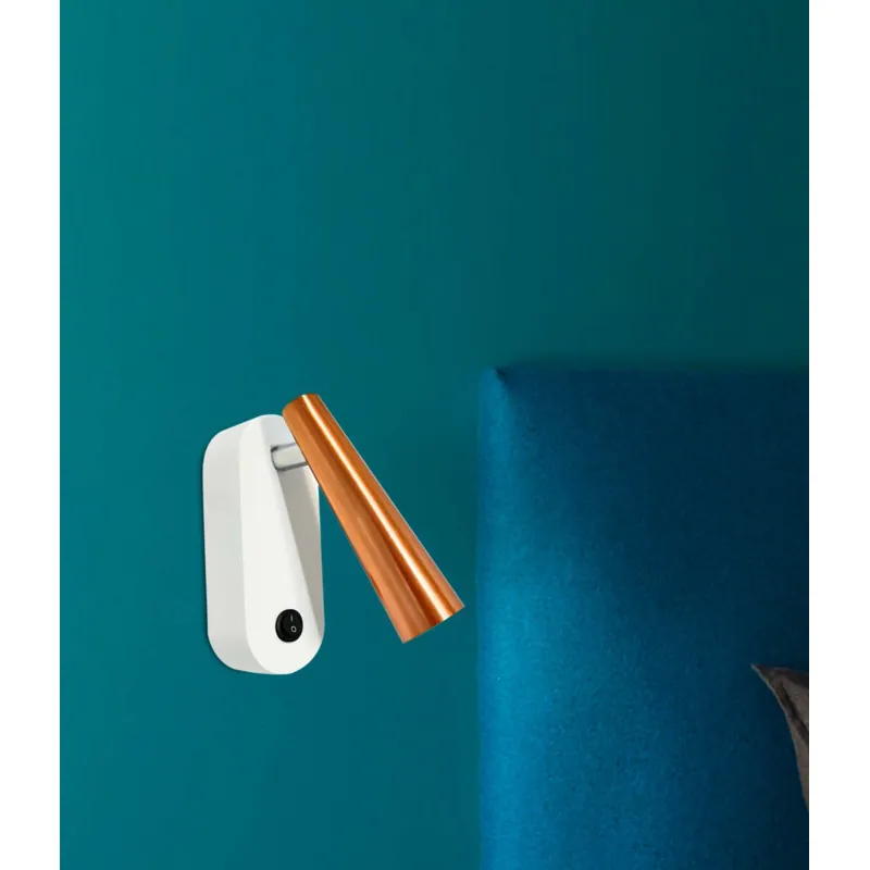 Copper Ray Wall Light