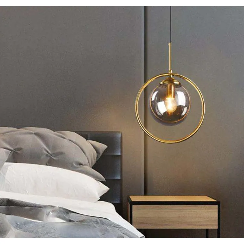 Cosmic Orbit Halo Pendant Light
