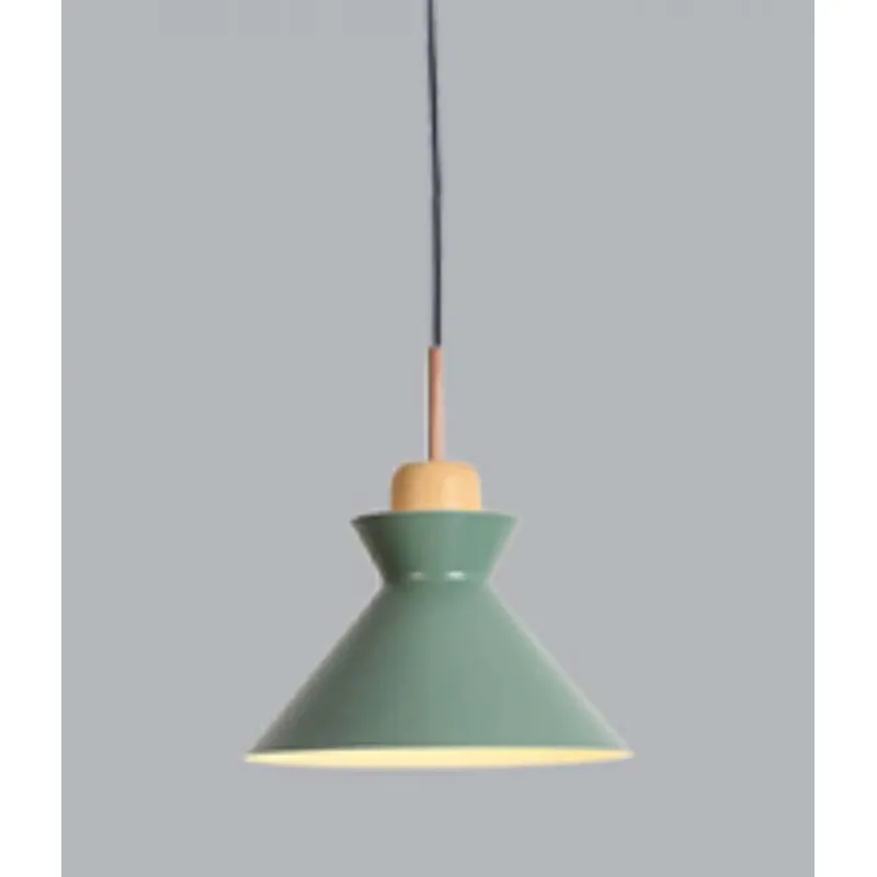 Emerald Timber Cone Pendant Light