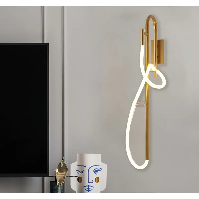Endless Loop Wall Light