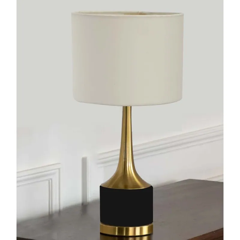 Executive Contrast Column Table Lamp