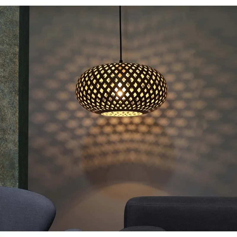 Forest Weave Orb Pendant Light