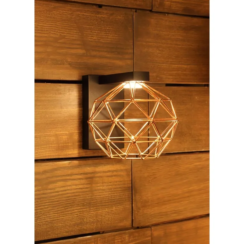 Geometric Glow Wall Light