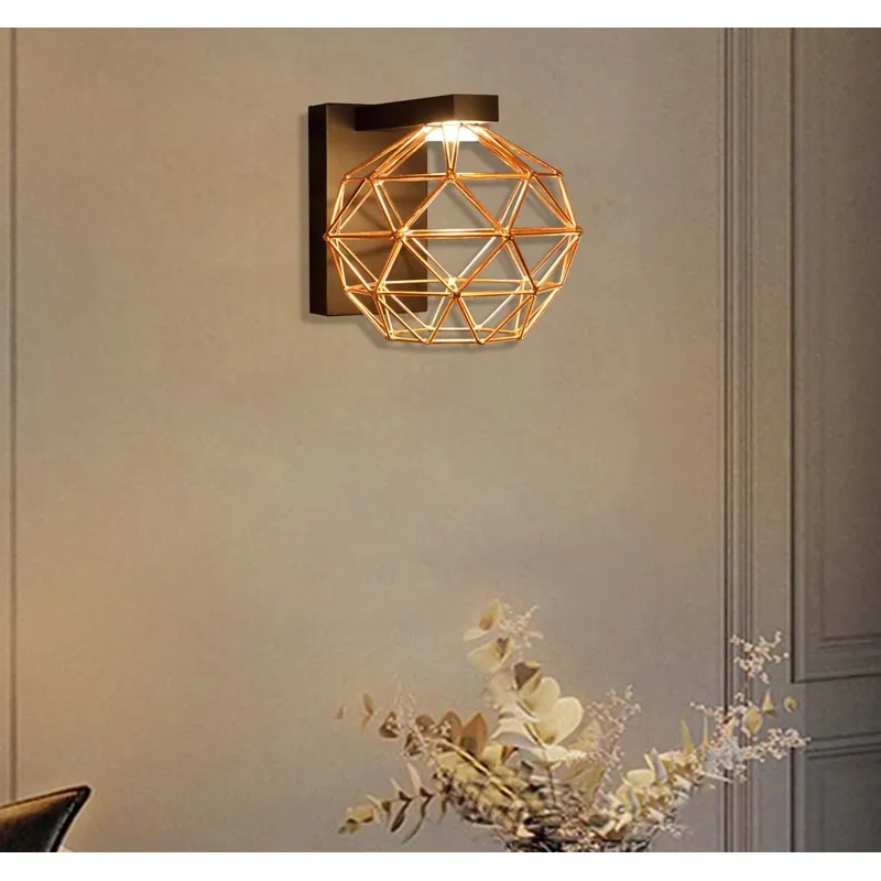 Geometric Glow Wall Light