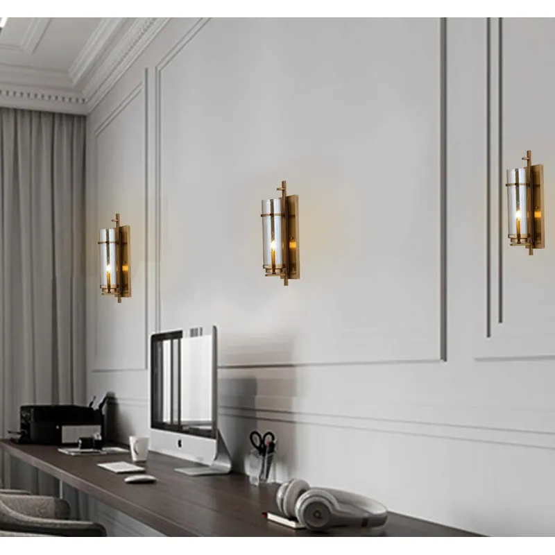 Gilded Halo Wall Light