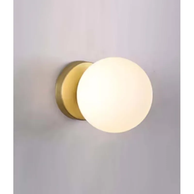 GlimmerSphere Glass Wall Light