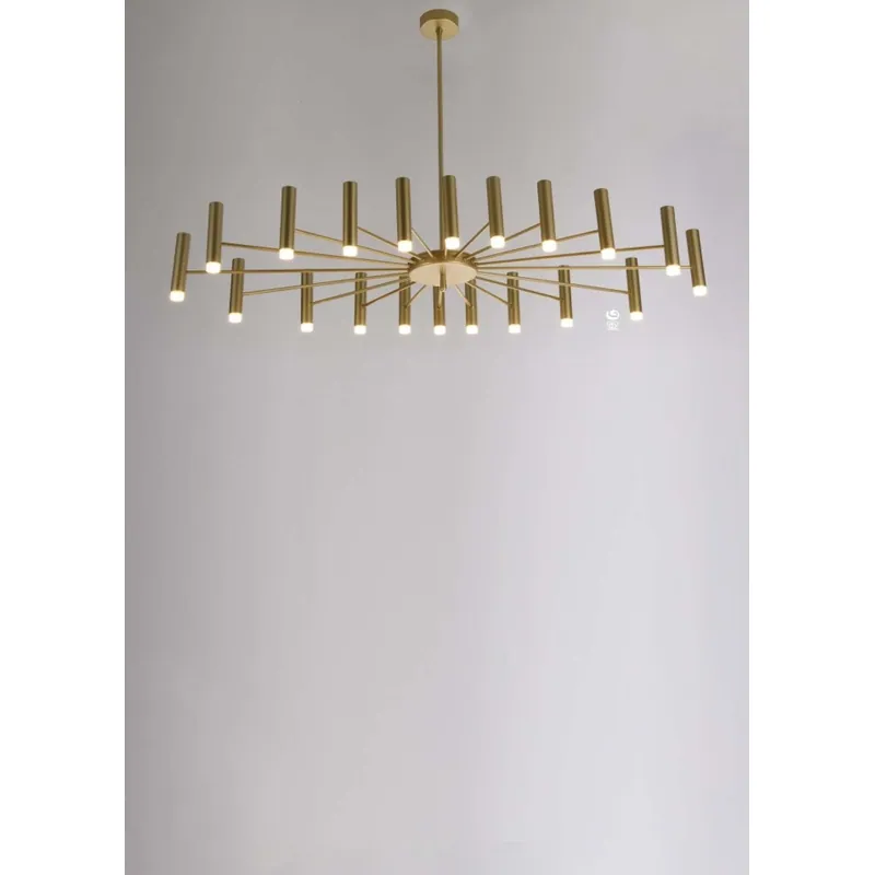 Golden Axis Luxury Chandelier