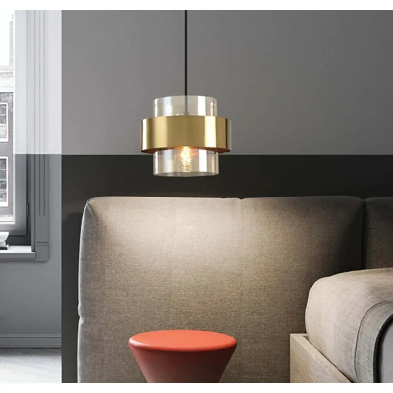 Golden Band Lumen Pendant Light