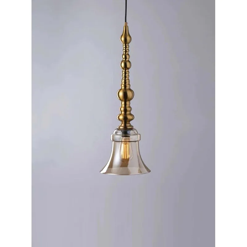 Golden Bead Lumen Pendant Light