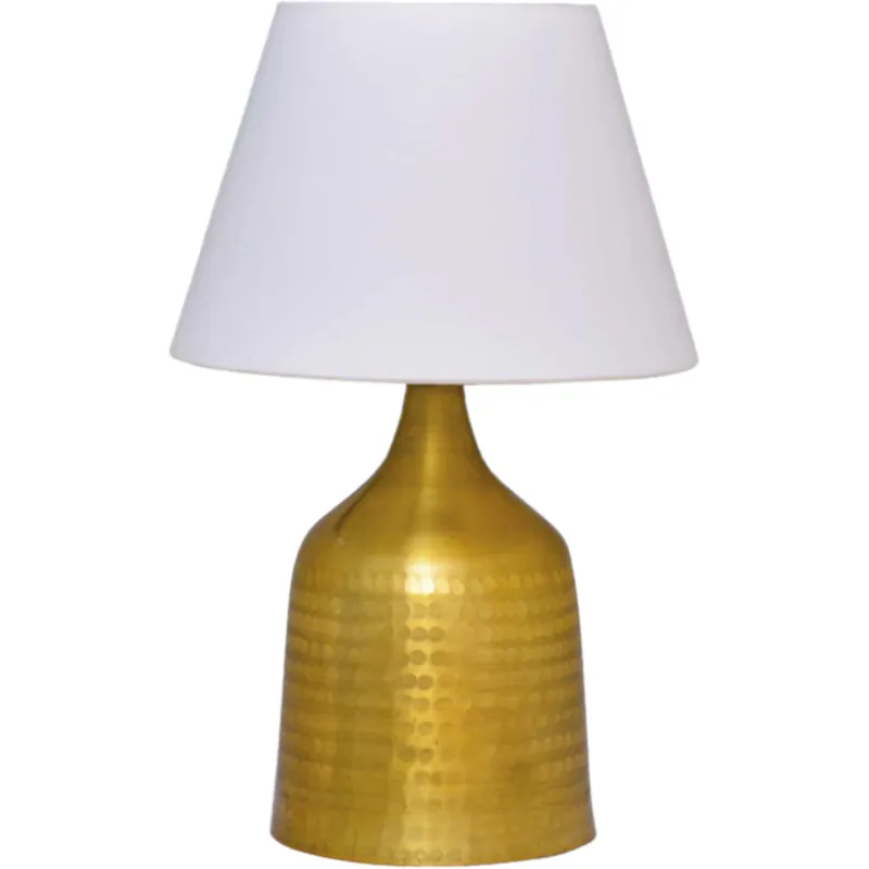 Golden Bell Textured Table Lamp
