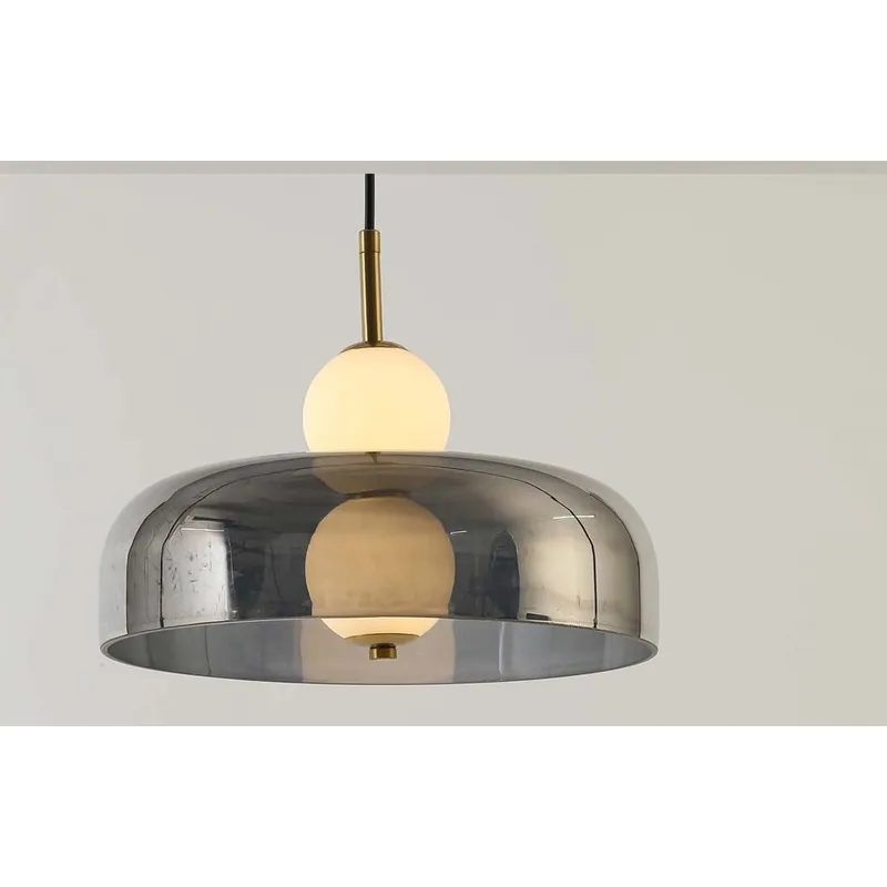 Golden Cloud Orb Pendant Light