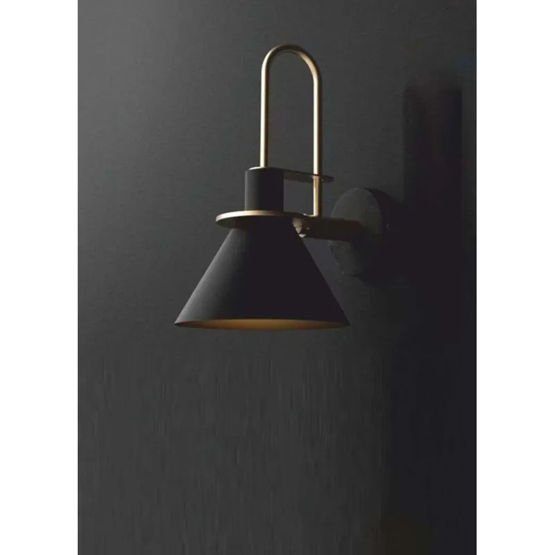 Golden Eclipse Wall Light