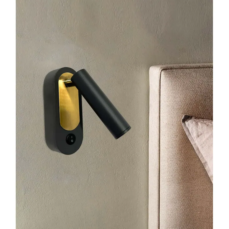 Golden Flicker Wall Light