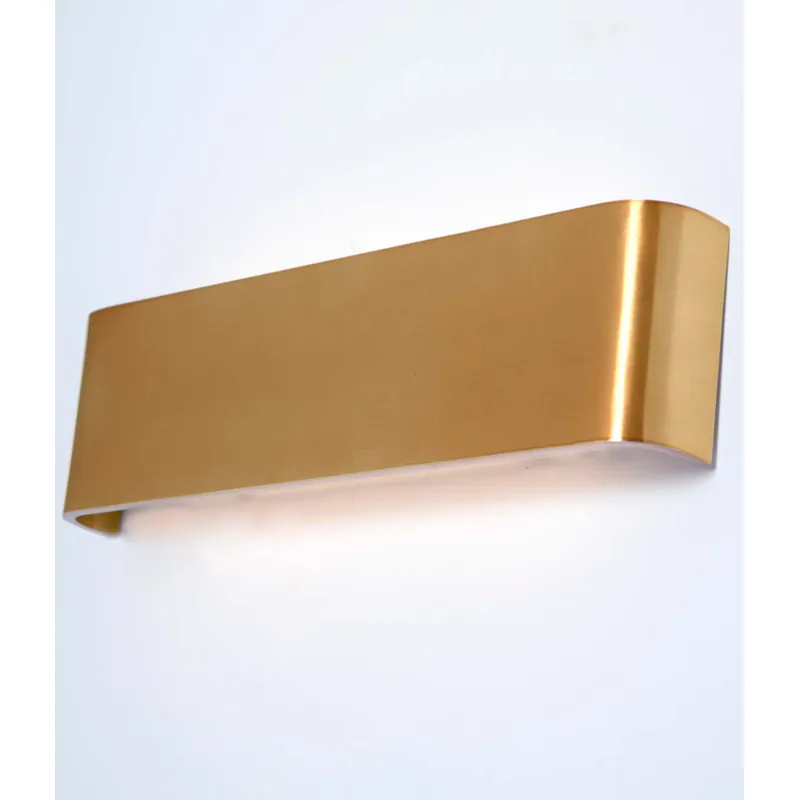 Golden Flow LED Wall Light