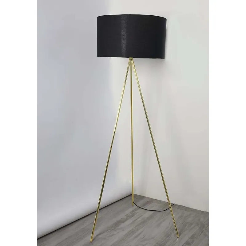Golden Glitz Tripod Floor Lamp