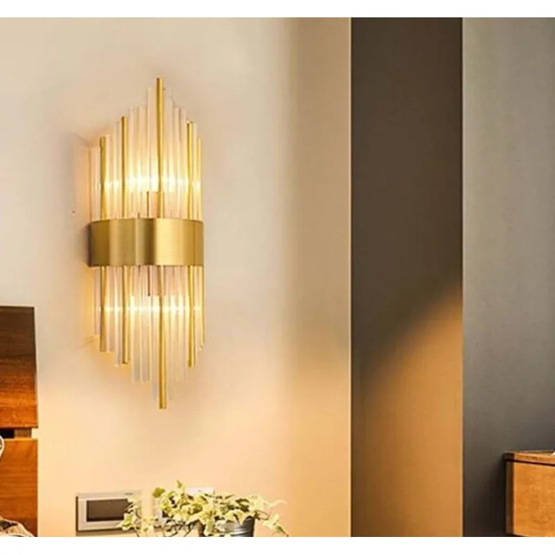 Golden Glow Luxury Wall Light