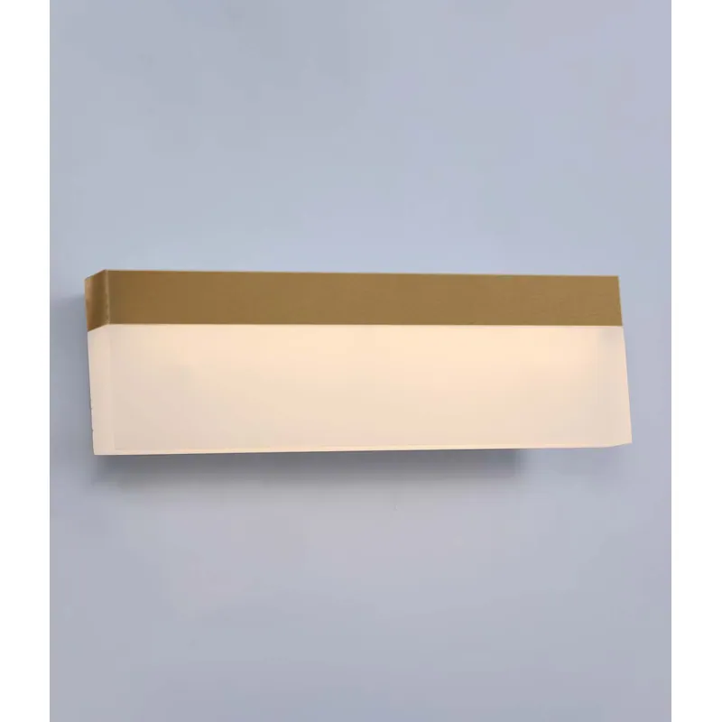 Golden Halo LED Wall Light