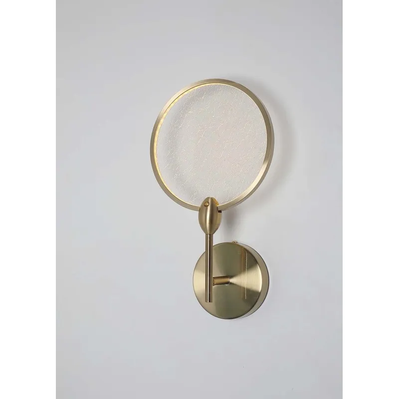 Golden Halo Wall Light