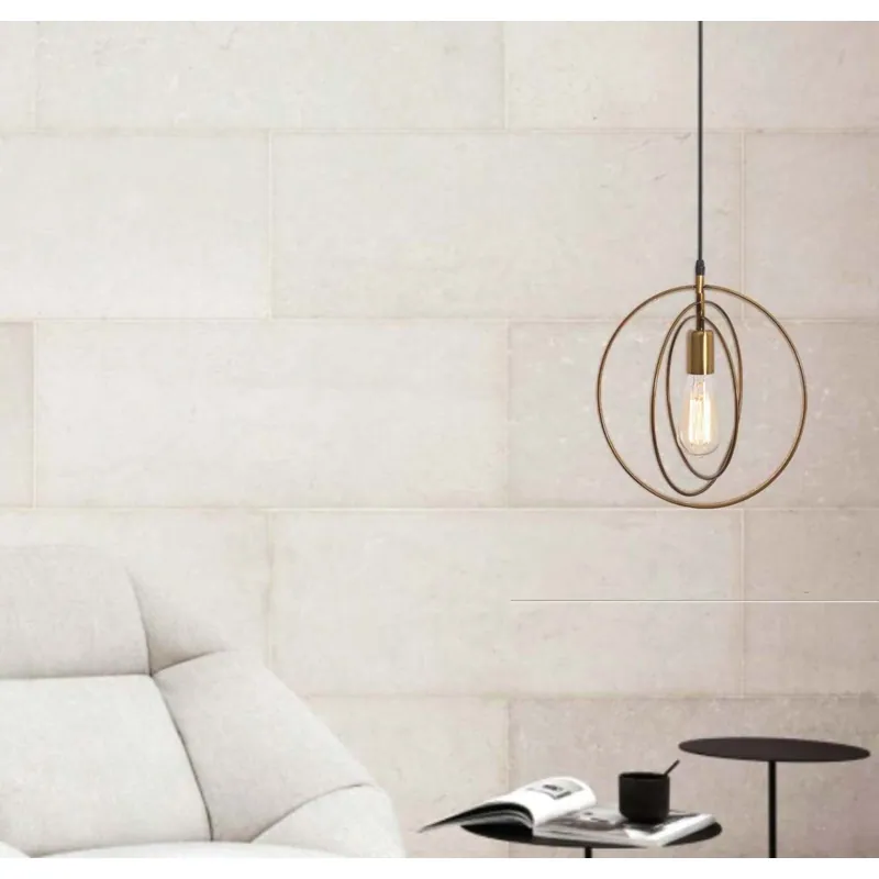 Golden Helix Pendant Light