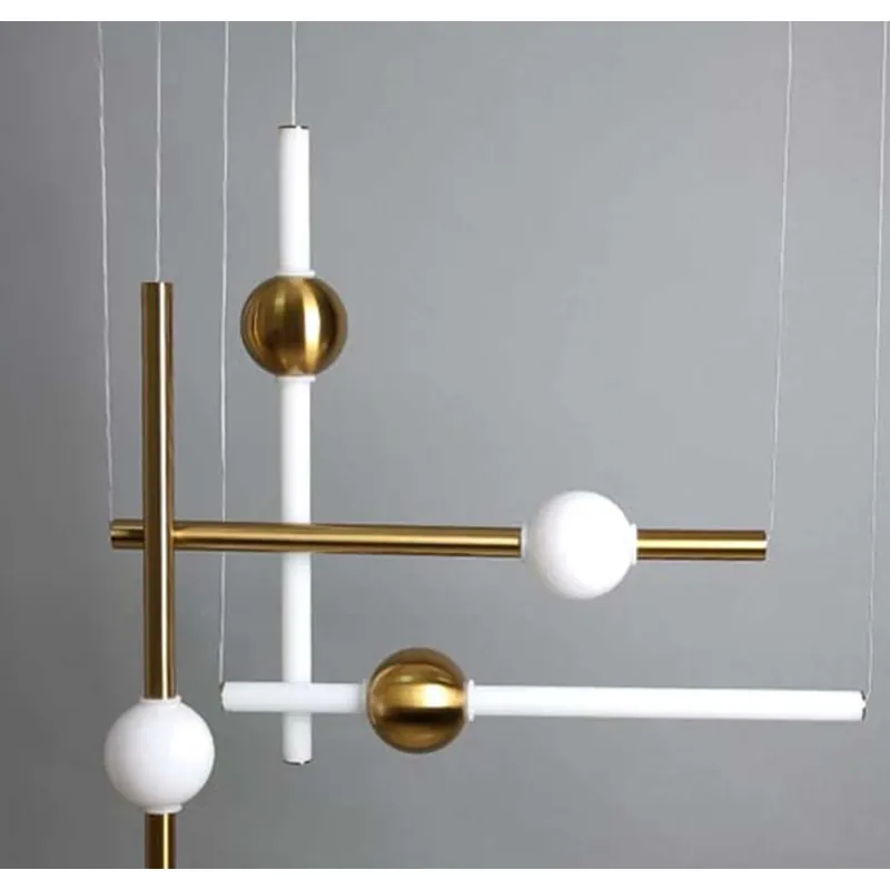 Golden Horizon Modern Chandelier