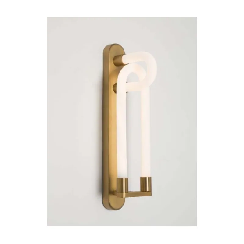 Golden Loop Wall Light