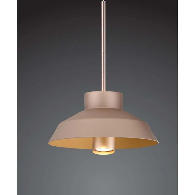 Golden Lume Cone Pendant Light