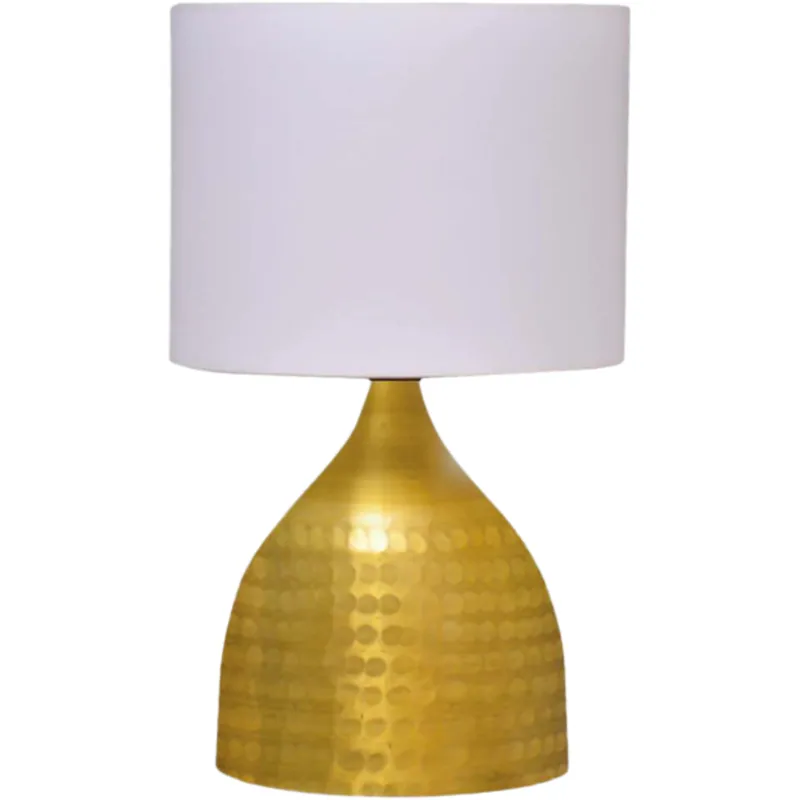 Golden Luster Textured Table Lamp