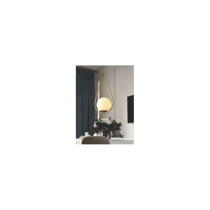 Golden Orb Balance Pendant Light