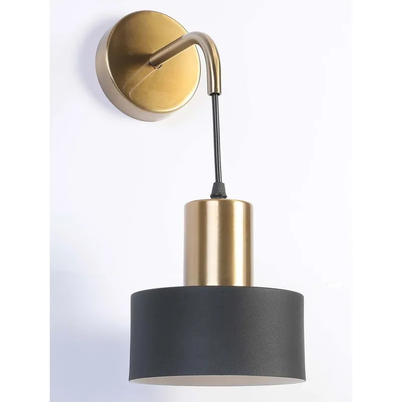 Golden Orbit LED Wall Light