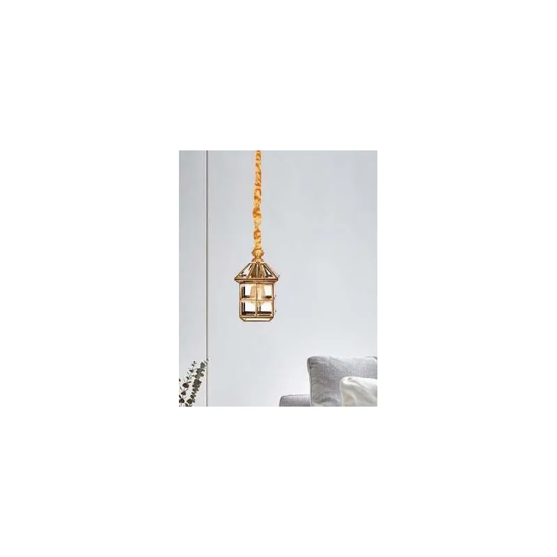 Golden Relic Lantern Pendant Light