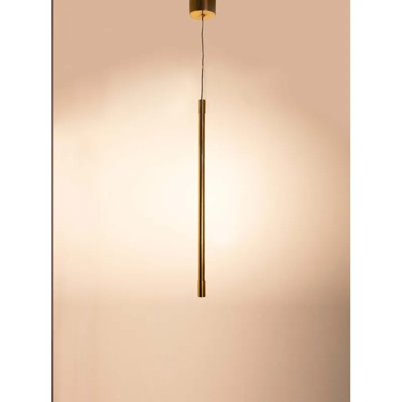 Golden Spire Lumen Linear Pendant Light