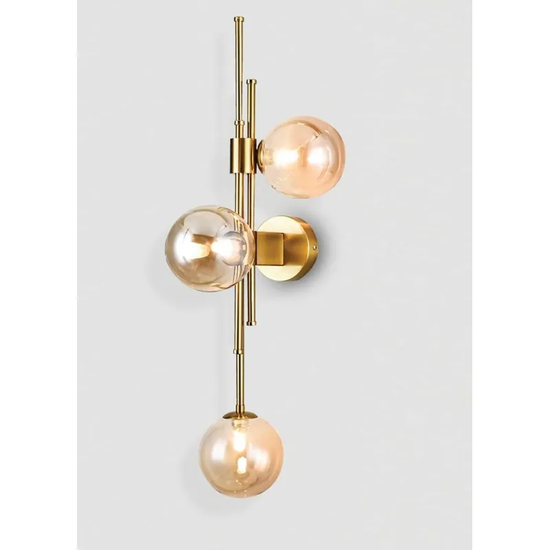 Golden Symphony Wall Light