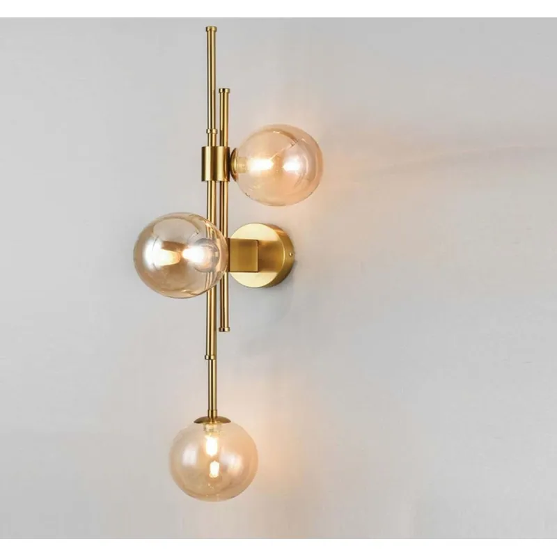 Golden Symphony Wall Light
