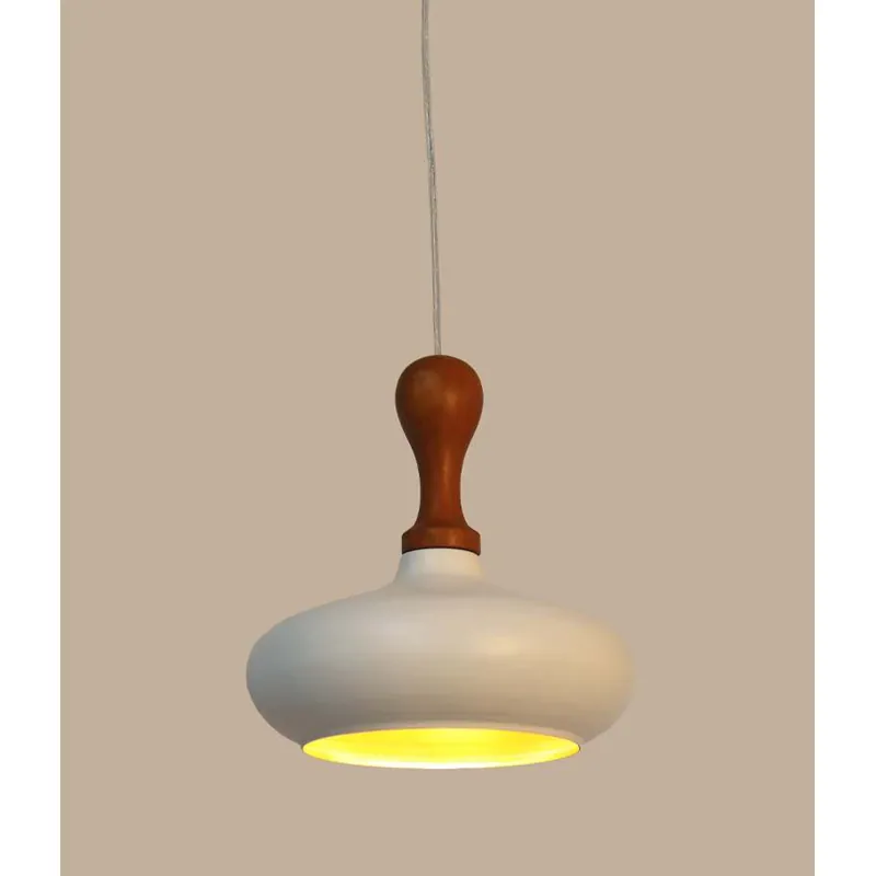 Golden Timber Dome Pendant Light