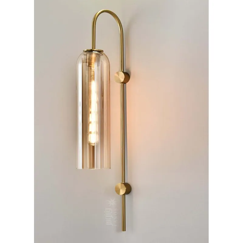 Golden Veil Wall Light