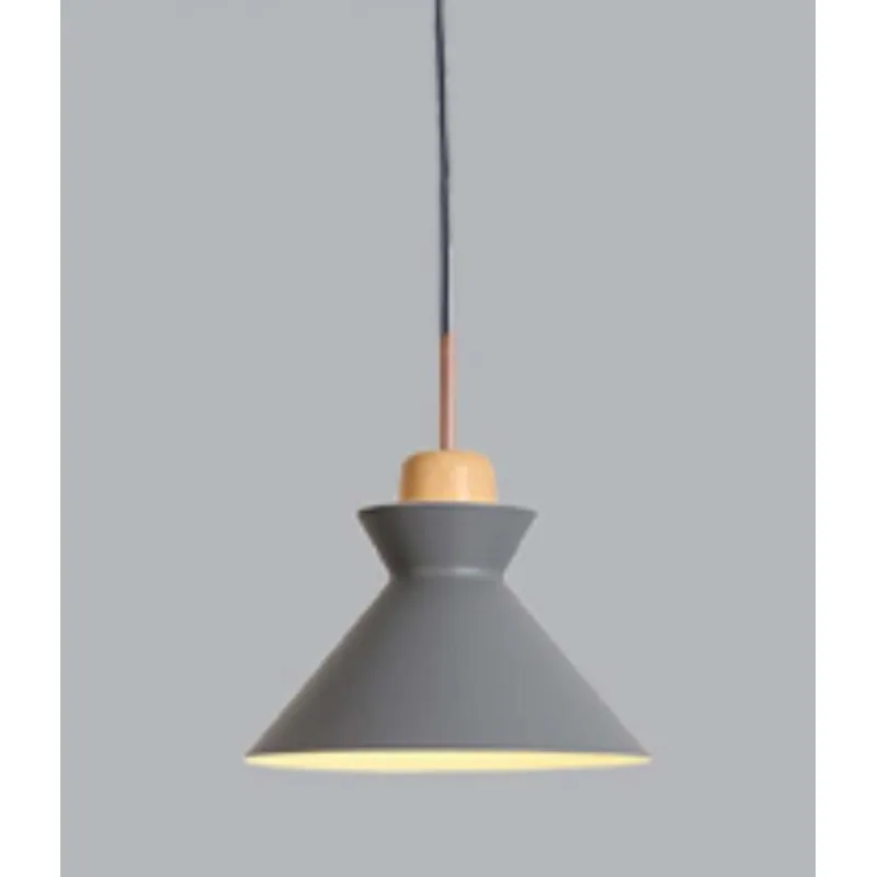 Grey Fog Cone Pendant Light