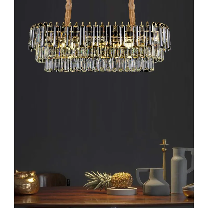 Imperial Glow Crystal Chandelier