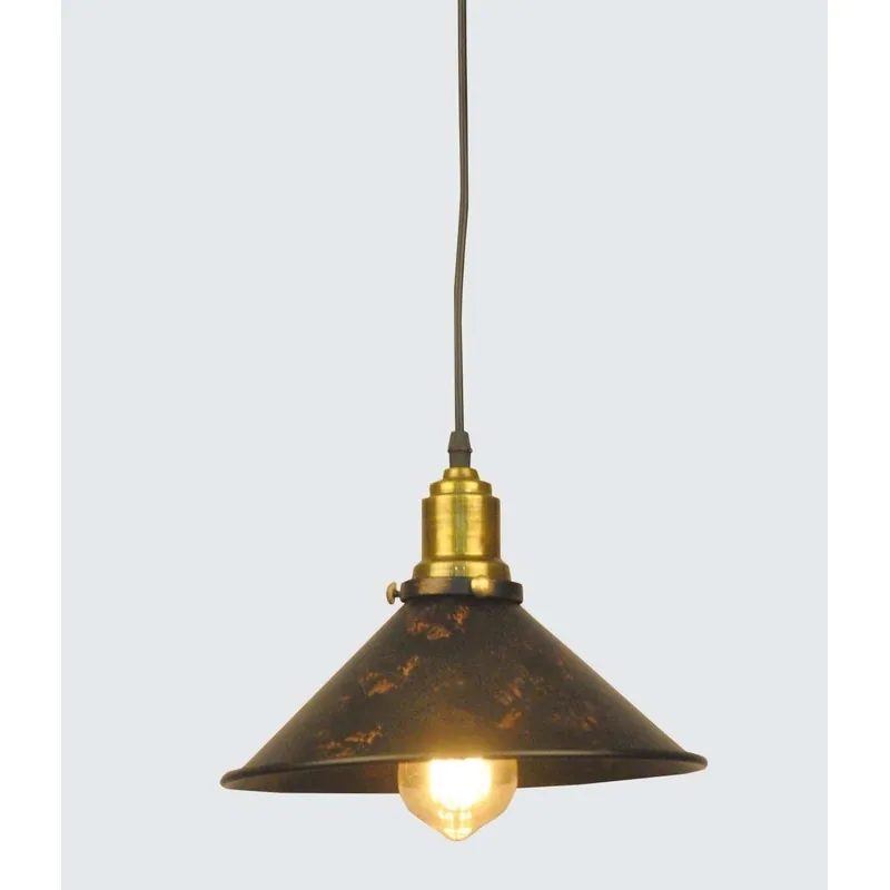 Industrial Ember Pendant Light
